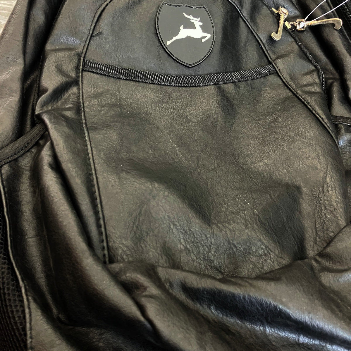 Stag Uni Lederlook Rucksack