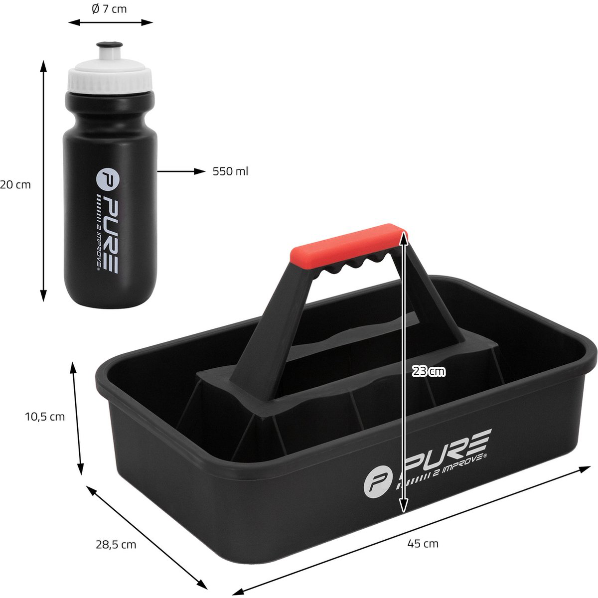 Pure2Improve Wasserflaschenhalter
